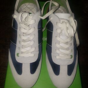 Hugo Boss White and Navy Sneakers